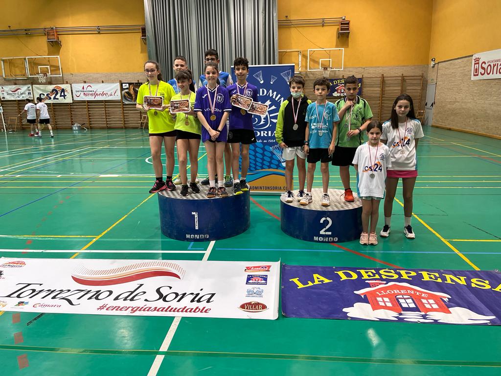 Medallistas sub-13