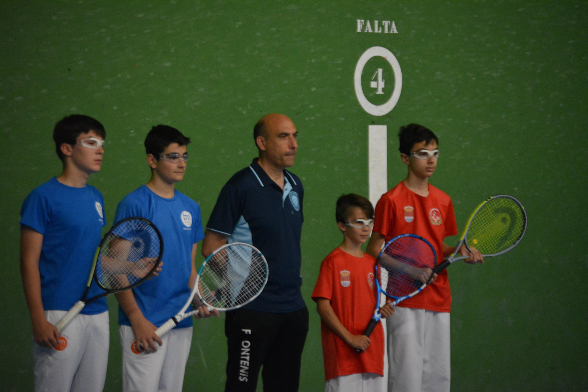 pelota frontenis olimpica 