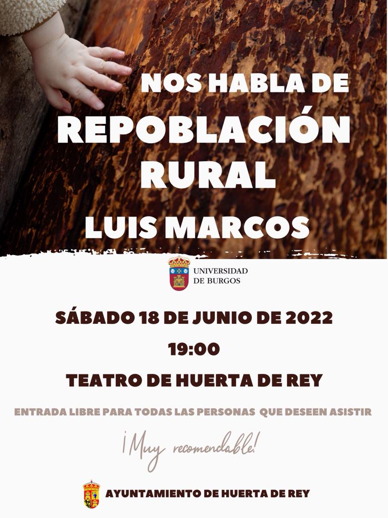 PONENCIA LUIS MARCOS EN HUERTA DE REY