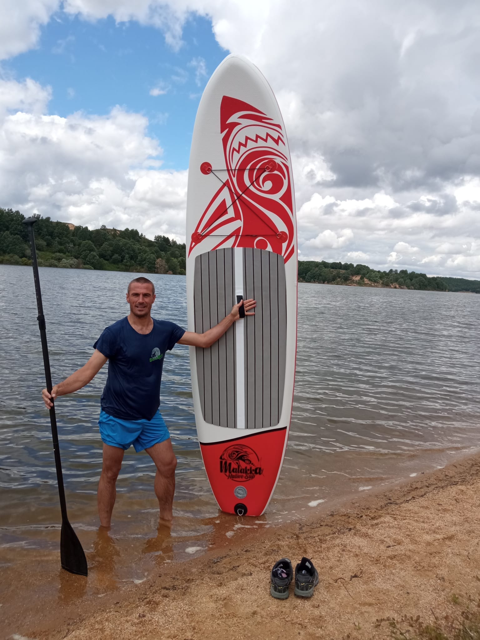 ALVARO CONTRERAS EN LA PRESA DE COLA