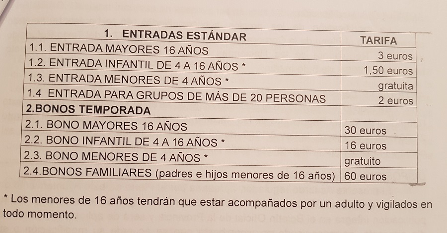 PRECIOS PISCINAS