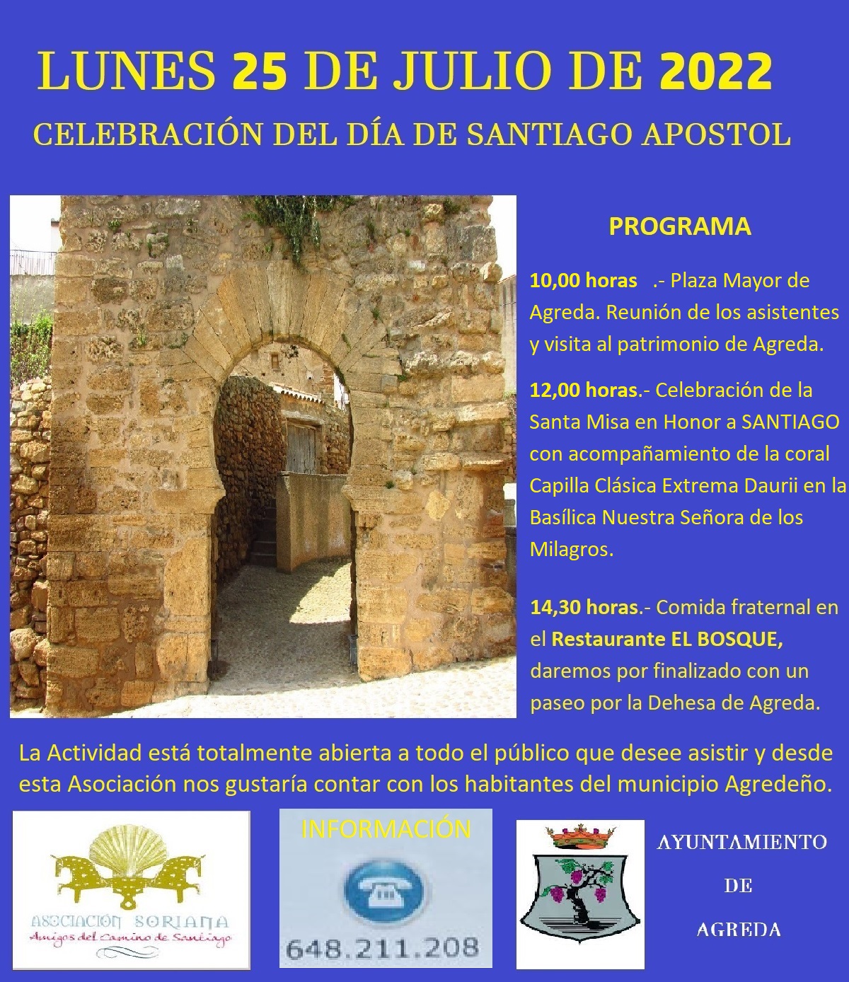 CARTEL PROGRAMA DEL25 DE JULIO