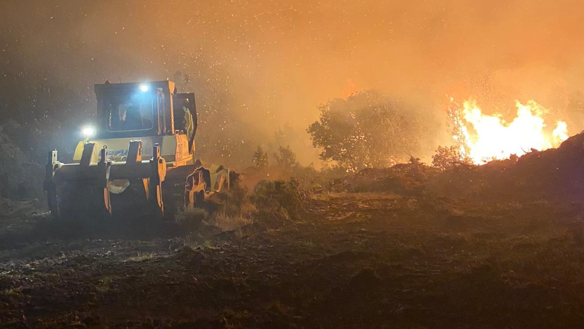 La Guardia Civil detiene al presunto autor del fuego de Sabinares del Arlanza