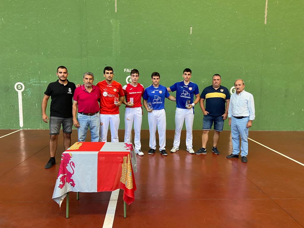 Emocionante Torneo de Pelota a Mano disputado en Canicosa de la Sierra "Trofeo de la Virgen y San Roque"
