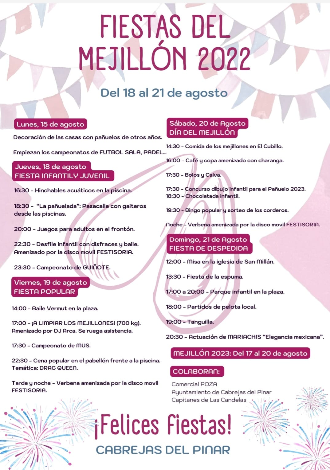 PROGRAMA CABREJAS DEL PINAR