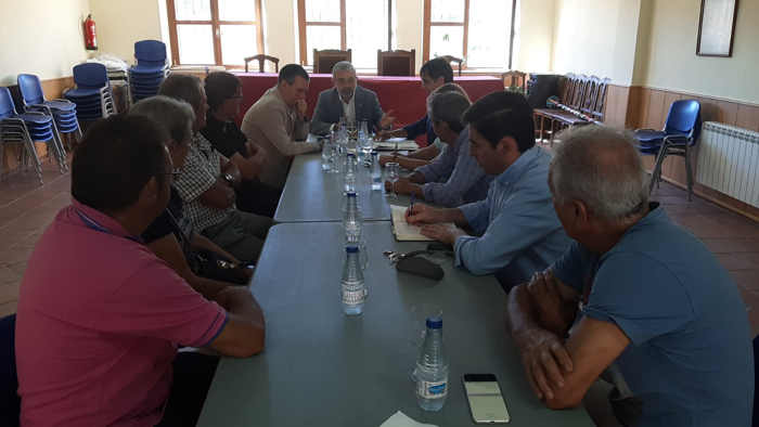 Nueva reunión de representantes de los municipios afectados por el incendio en la comarca del Arlanza, declarados "zona catastrófica"