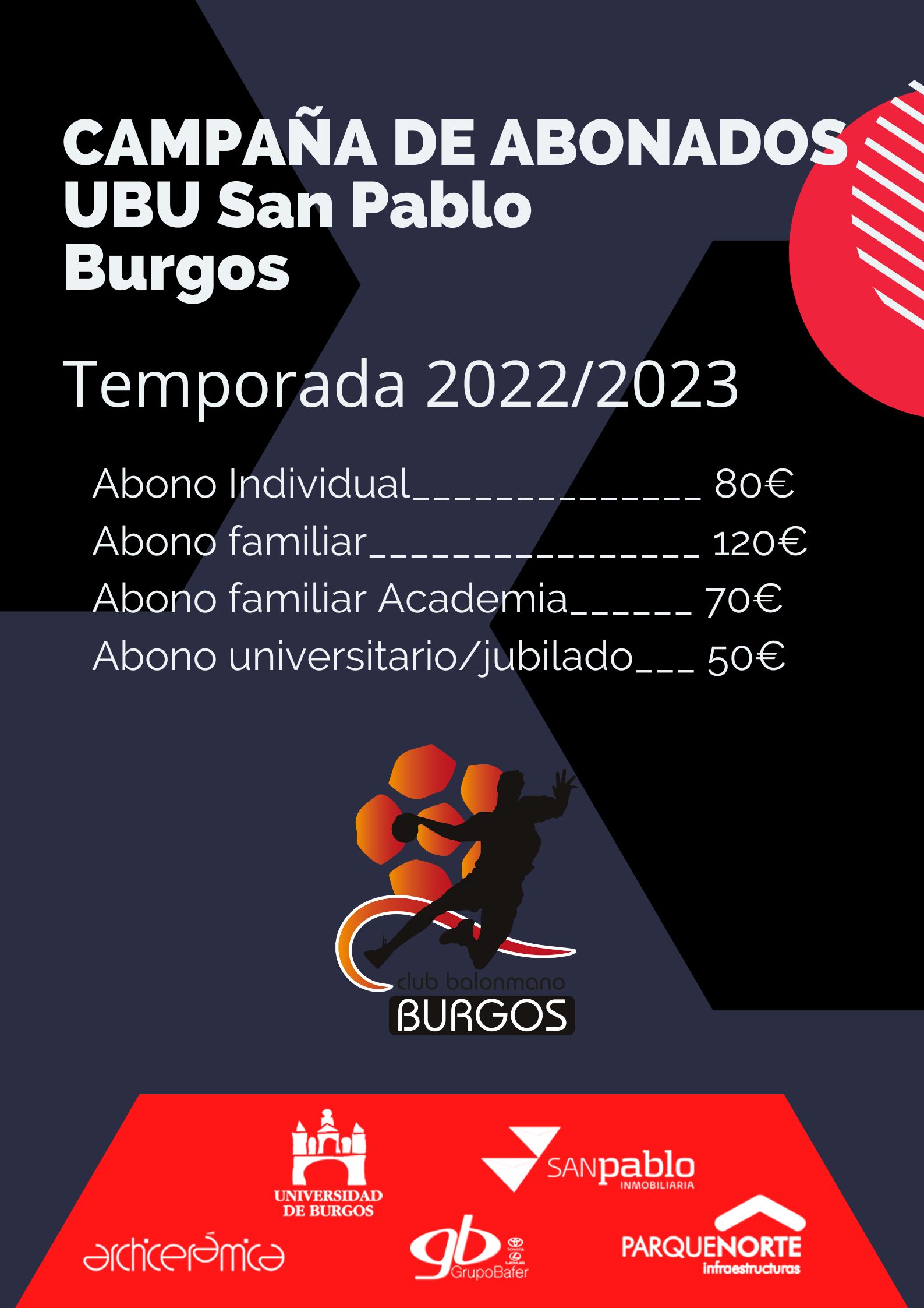 Cartel campaña abonados