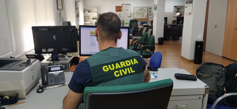 La Guardia Civil de Soria desarticula una organización criminal dedicada a la comisión de estafas a nivel nacional