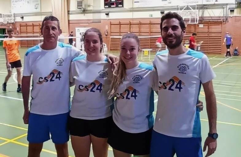 Delegación soriana de bádminton