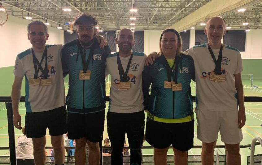 Delegación soriana de bádminton