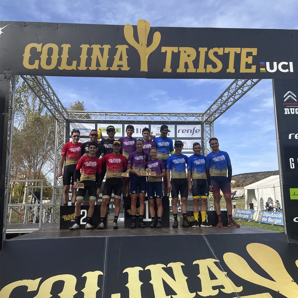 CRISTOFER BOSQUÉ, XAVIER ARIZA, JANIKA LOIV y GREETA STEINBURG ganan la primera etapa de la Colina Triste UCI S1 2022