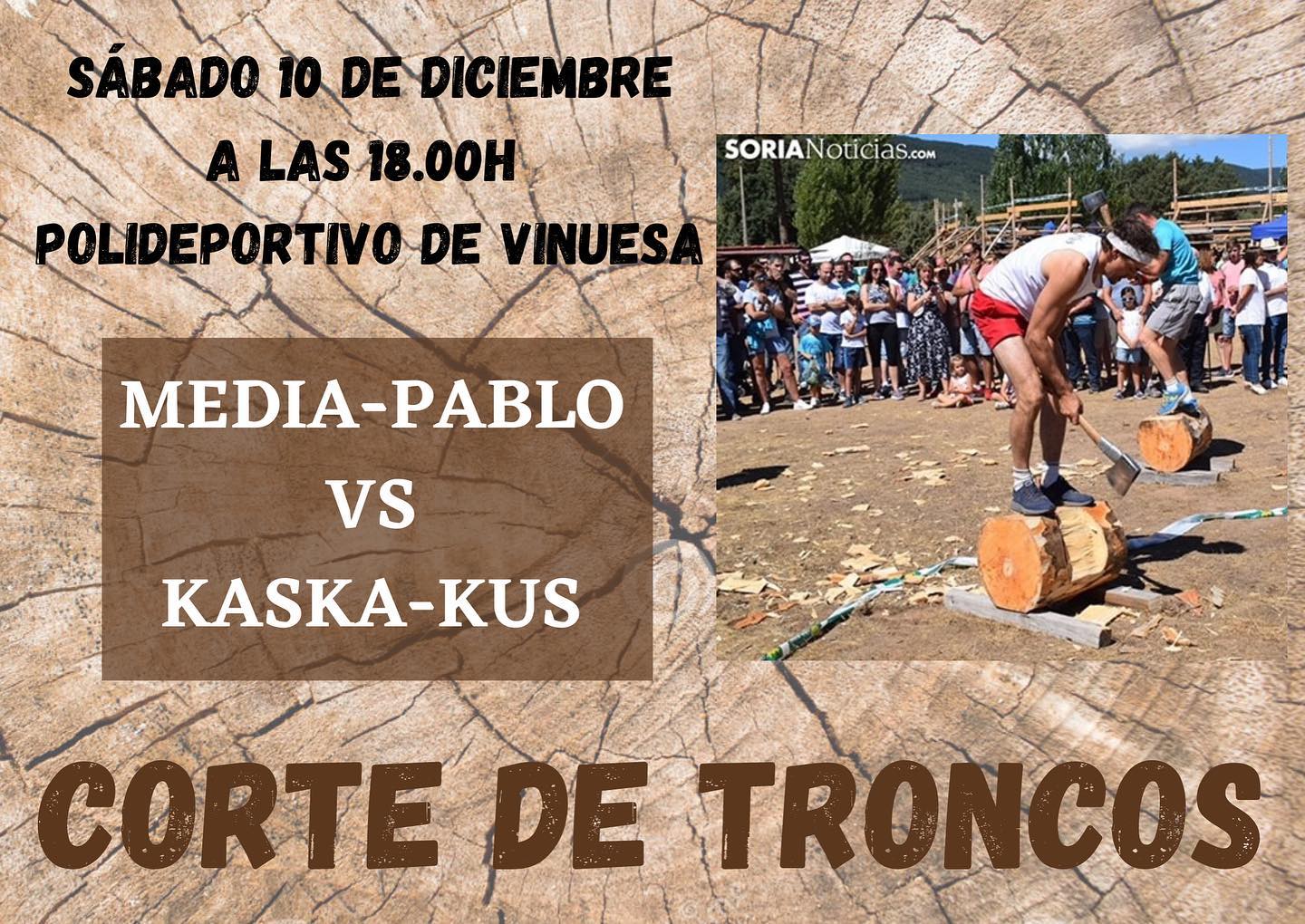 Exhibición Corte de Troncos