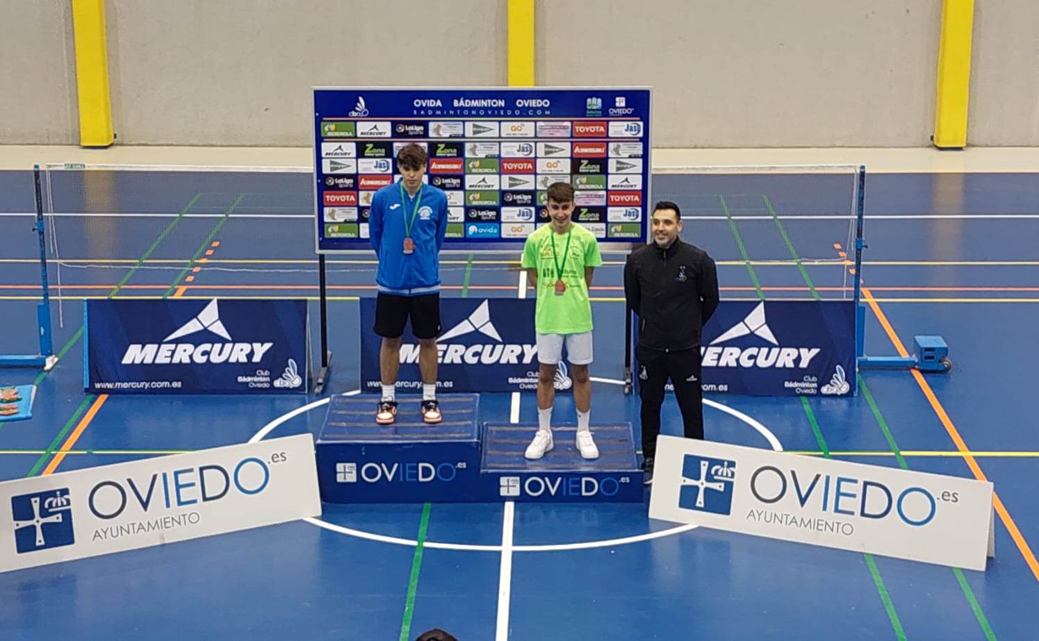Javier Barrios se hace con dos oros en Oviedo