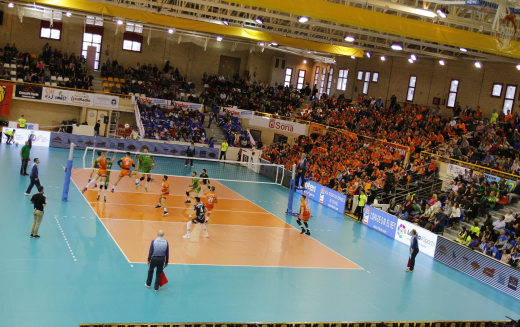 La 48° edición de la Copa del Rey de Voleibol se juega en el pabellón de Los Pajaritos de Soria