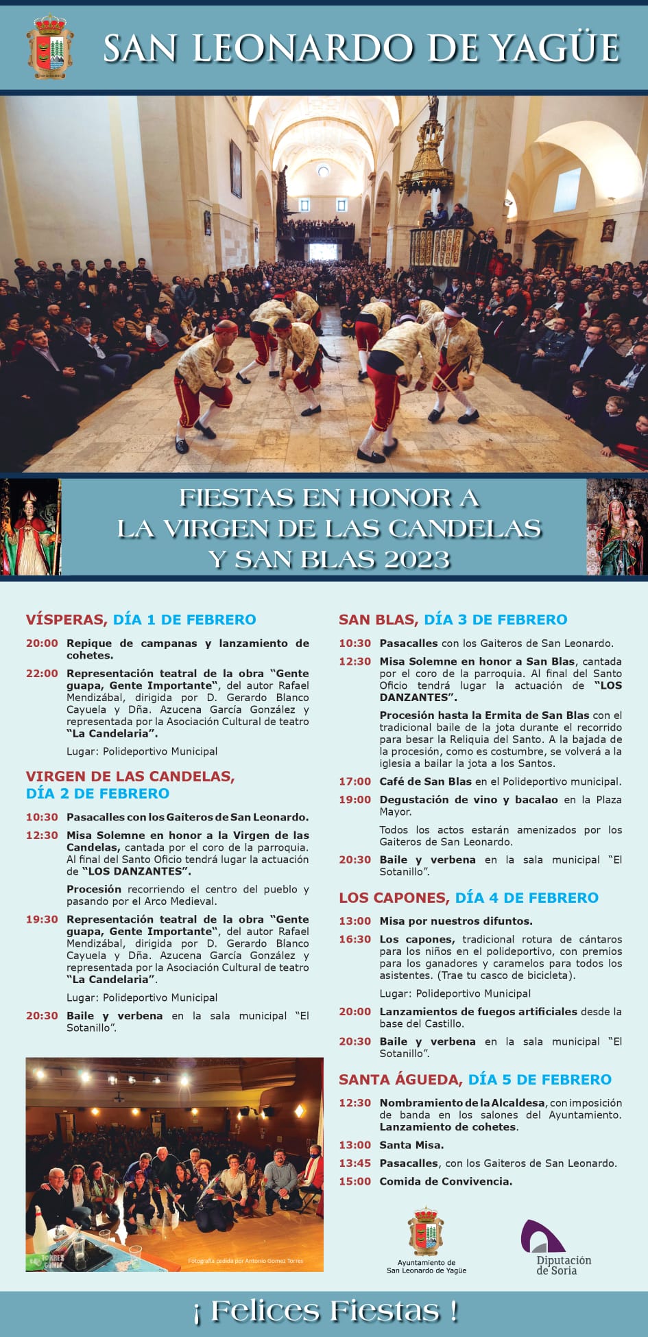 PROGRAMA DE FIESTAS SAN LEONADO 2023