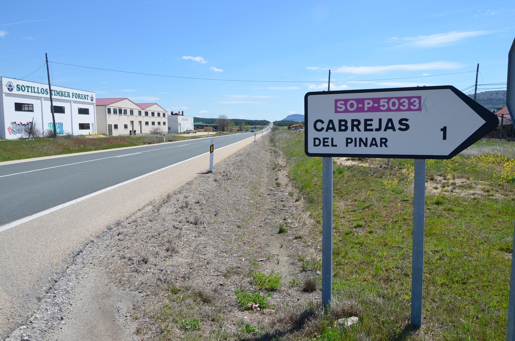 El alcalde de Cabrejas afirma que “saldrá en breve a licitación” la obra de los dos carriles de acceso a la carretera N -234