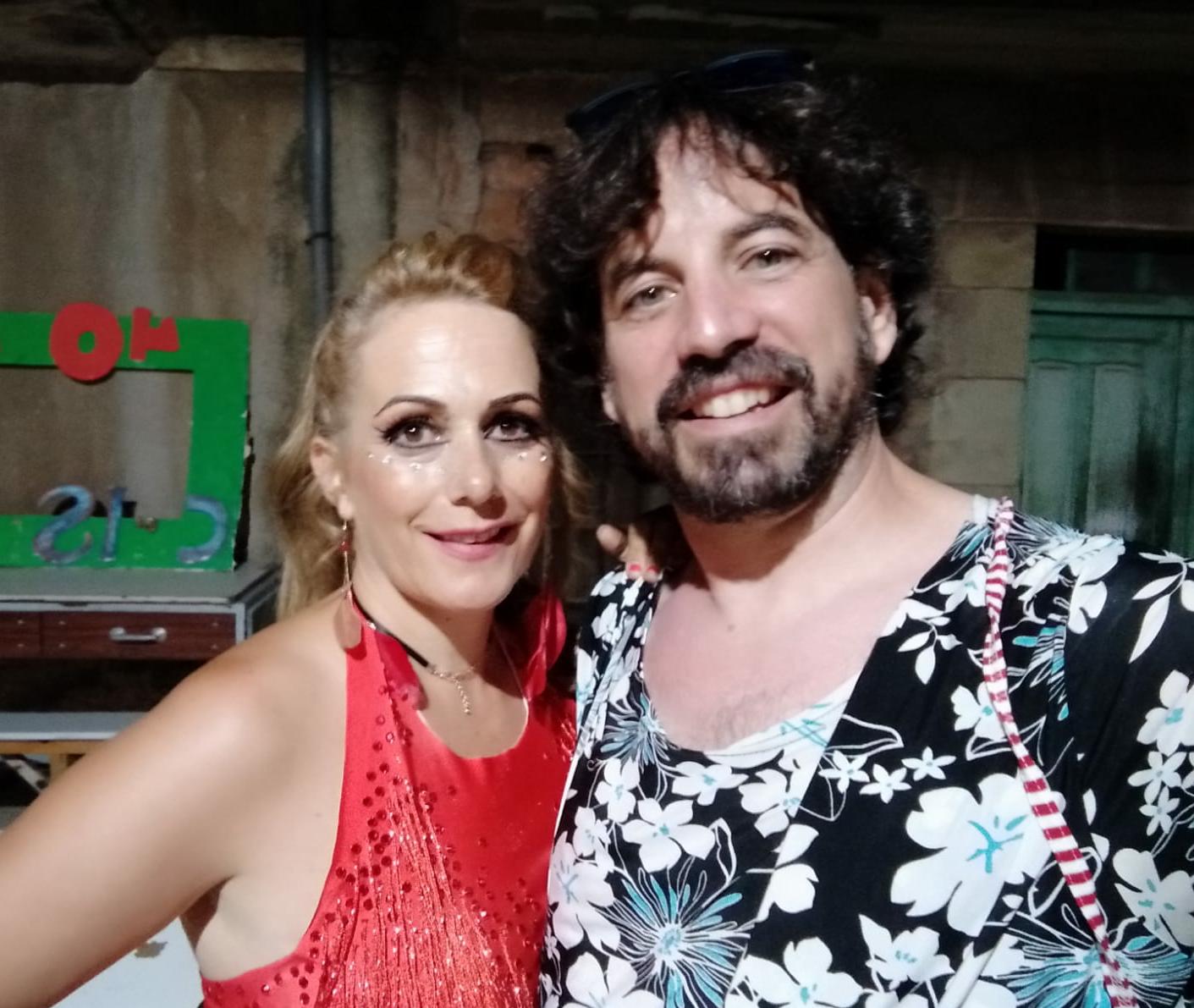 IVAN CON VIRGINIA SU NOVIA