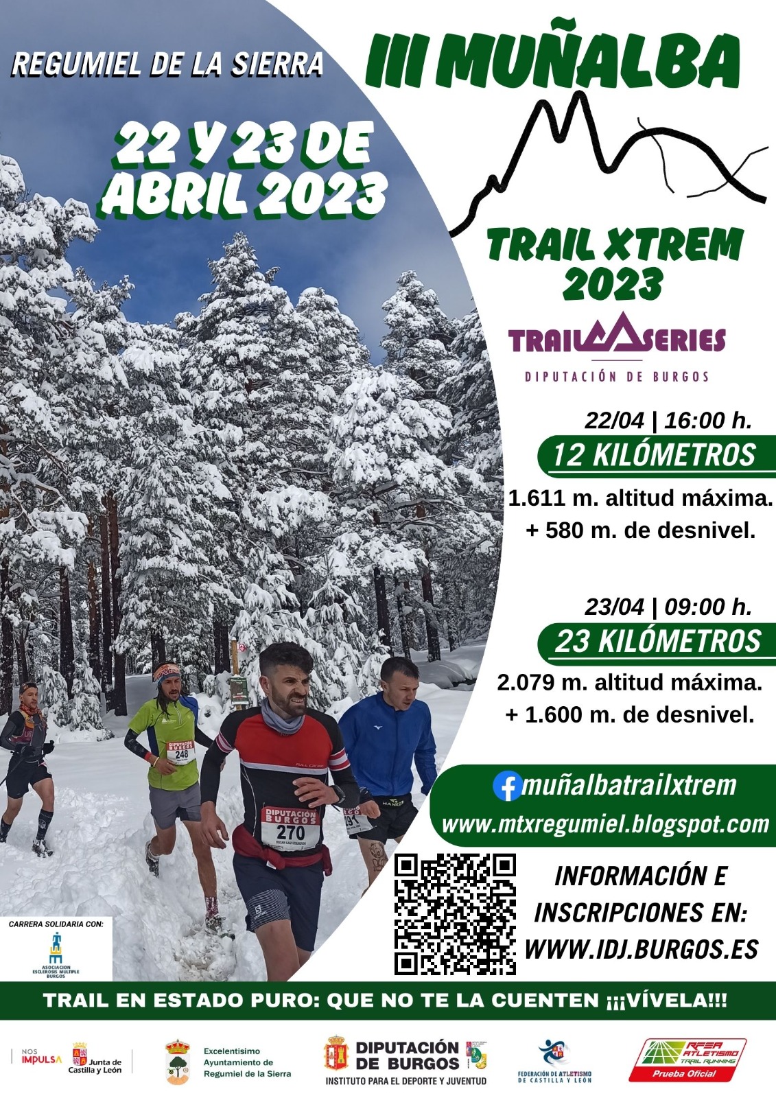 CARTEL III MUÑALBA TRAIL XTREM 2023
