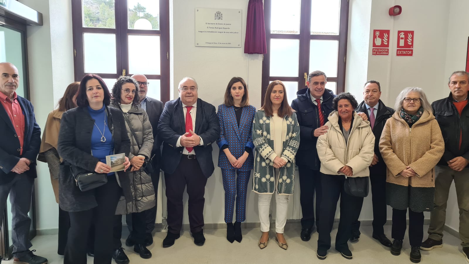 El Secretario de Estado inaugura el edificio de los juzgados de El Burgo de Osma tras su rehabilitación