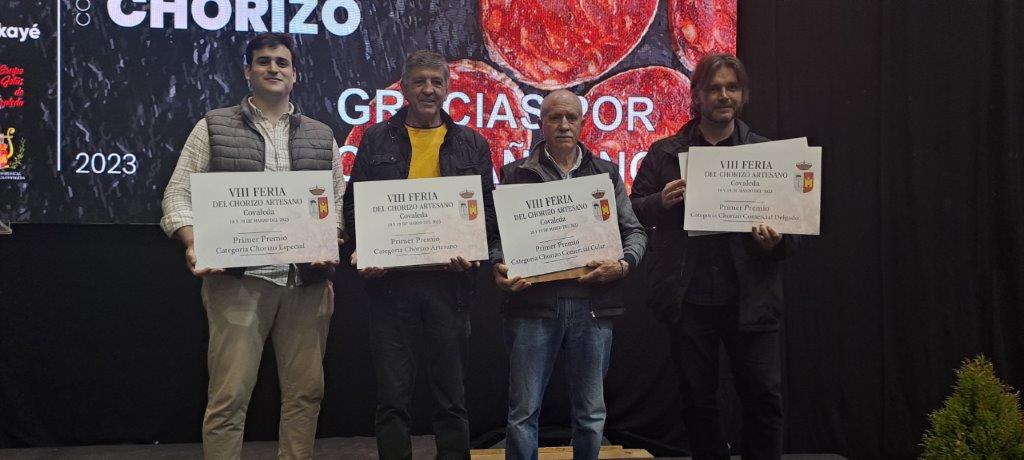 Embutidos Artesanos  Valle del Razón se convierte en el triunfador del Concurso 'Mejor Chorizo del Mundo' en Covaleda