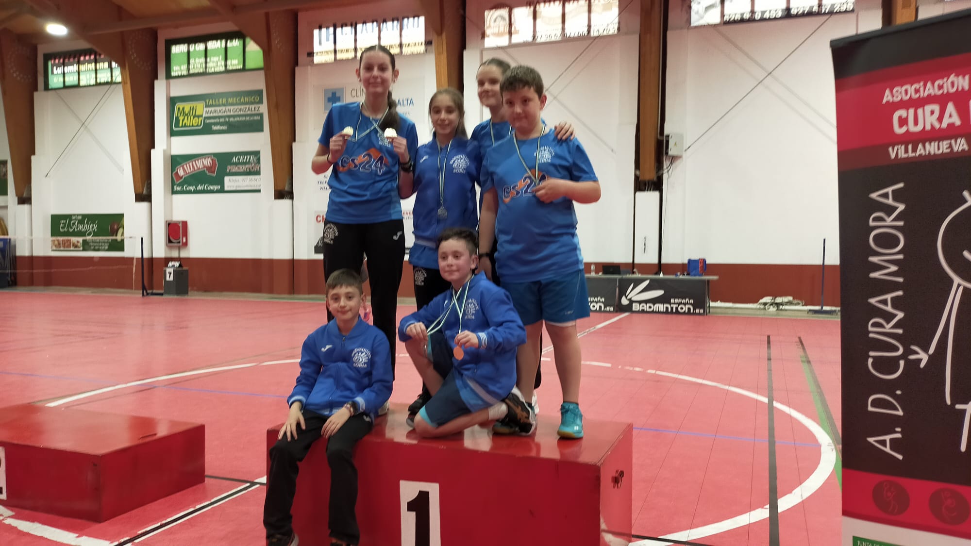 Medallistas Sub-13 y Sub-17