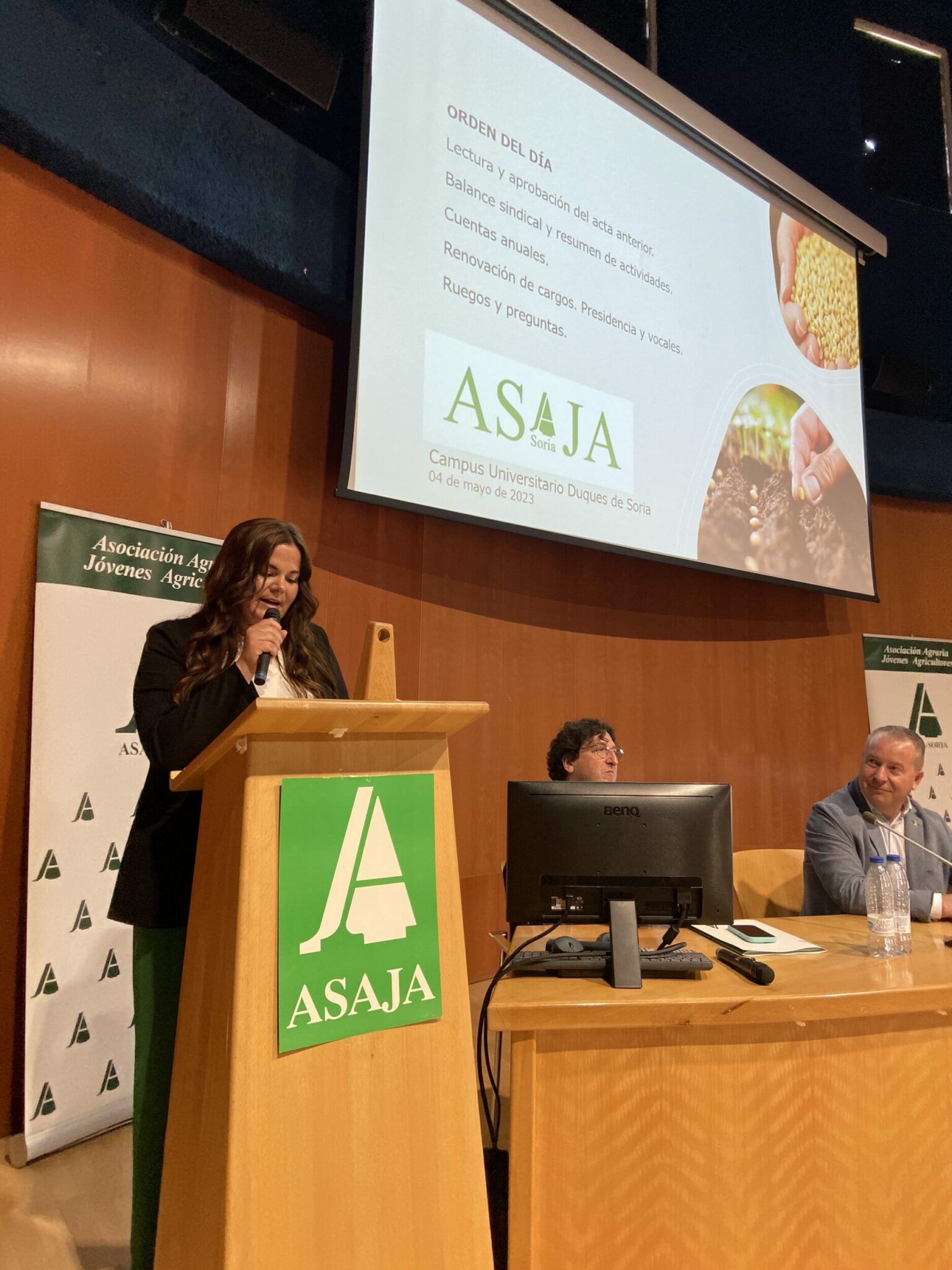 Ana Pastor es elegida nueva presidenta de ASAJA Soria en medio de la preocupación por la sequía en el campo