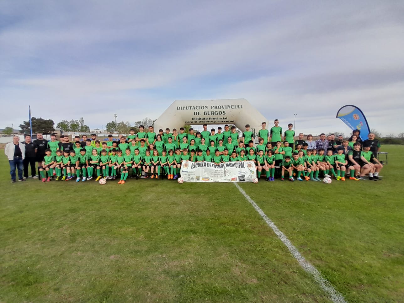 Presentación de la XIX Escuela de Fútbol Municipal de Salas de los Infantes