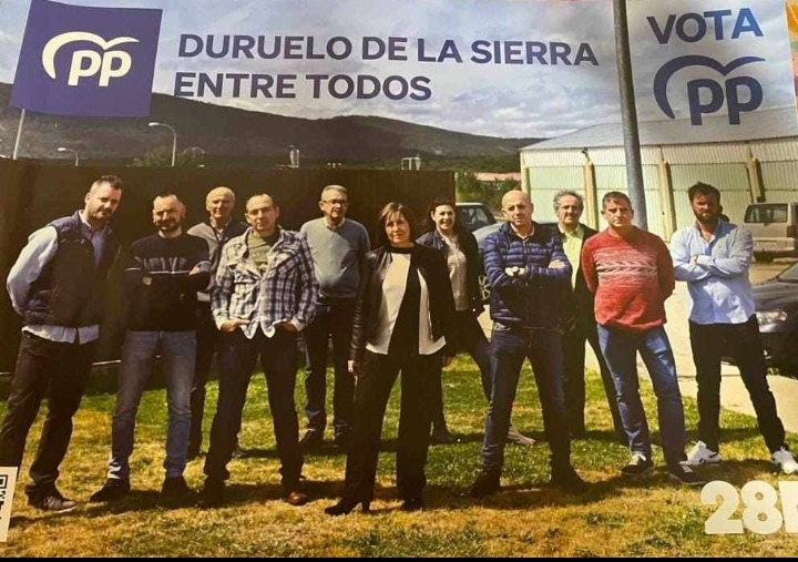 GRUPO PP CON CRISTINA RUBIO