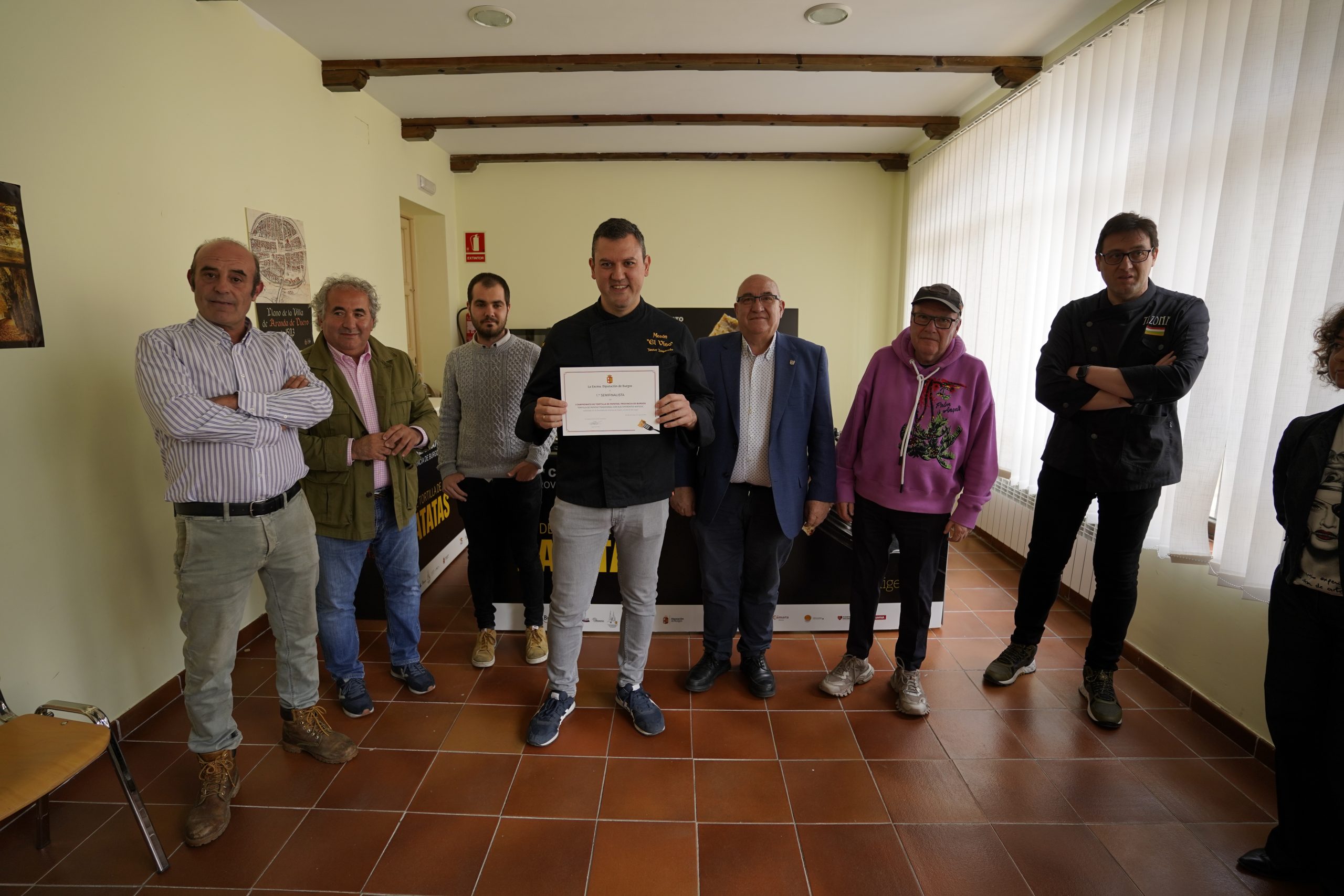 Javier Izquierdo, de El Mesón El Viso (Gumiel del Mercado)