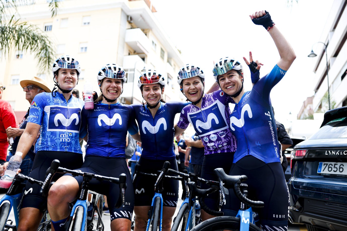 Vuelta Ciclista Andalucia Ruta Del Sol 2023 - 2nd Edition - 4th stage - Pizarra - Mijas 111 km - 3/06/2023 - Movistar Team - photo Rafa Gomez/SprintCyclingAgency©2023