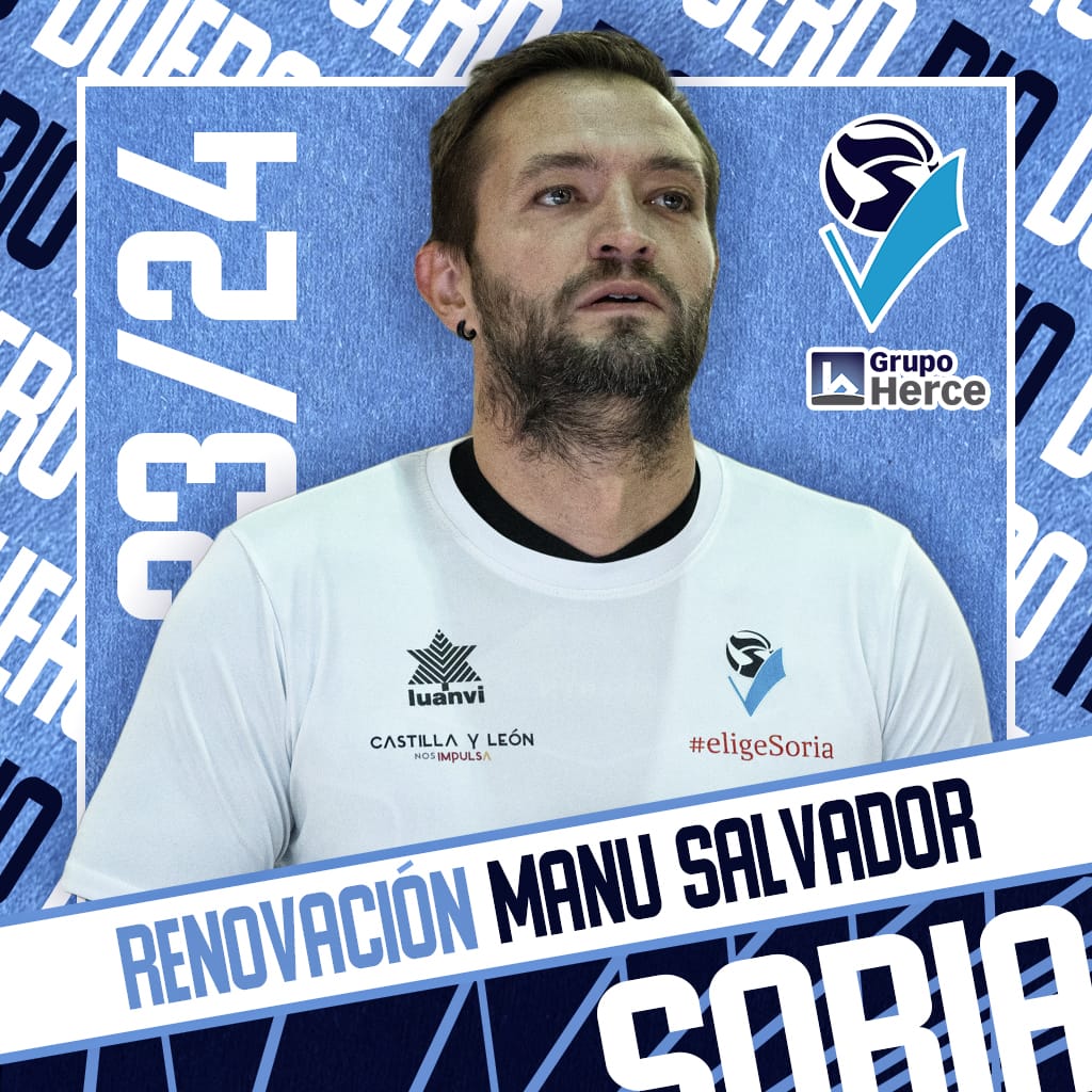 Manu Salvador renueva como capitán de Grupo Herce Soria