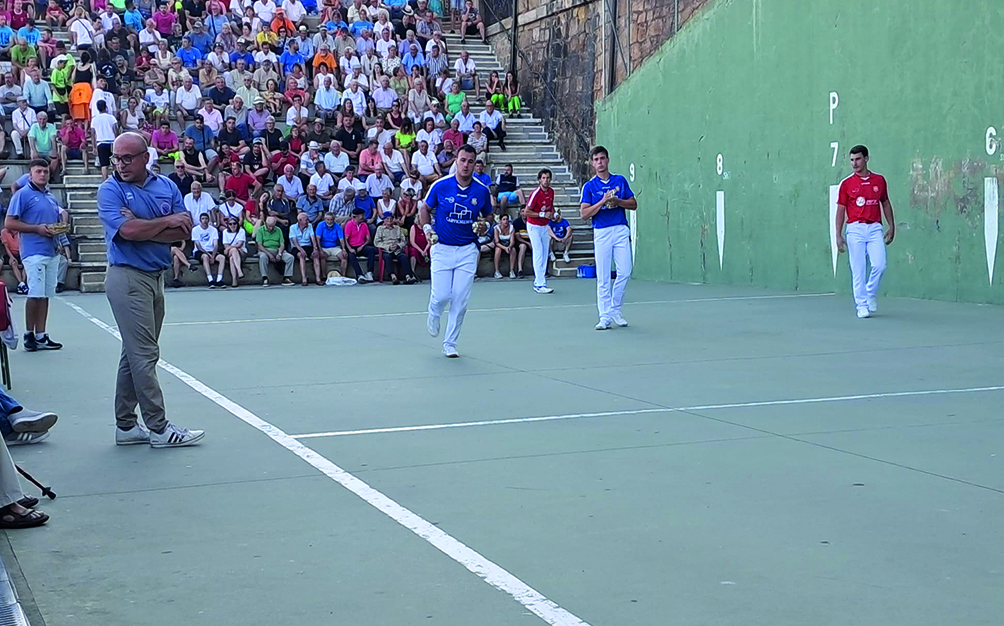 Imagen del partido de la final del torneo
