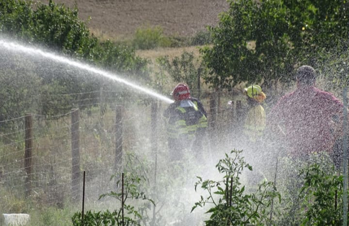 Incendio Doña Santos 2