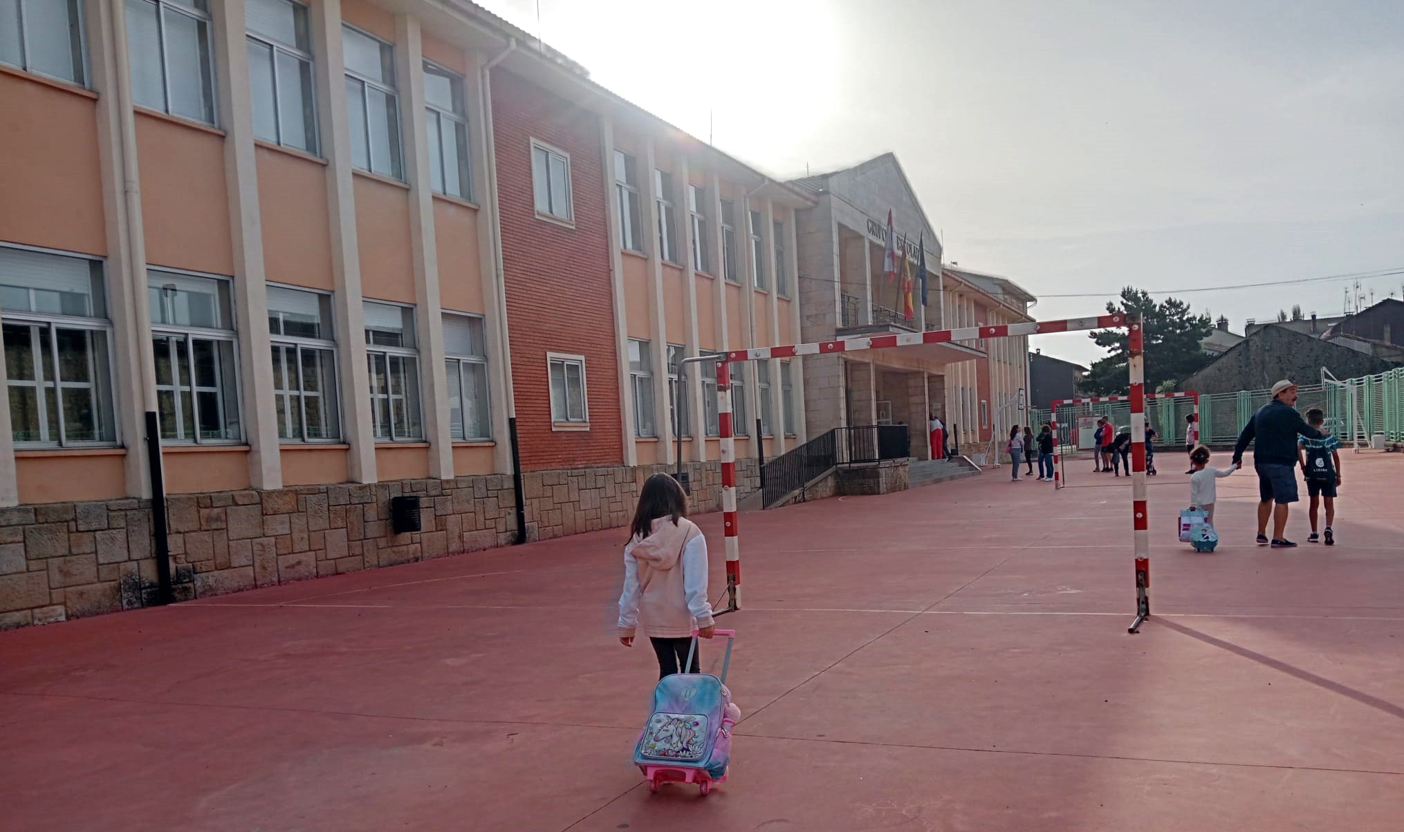 El colegio de Duruelo de la Sierra, el primero al que se incorporan los alumnos en el nuevo curso escolar