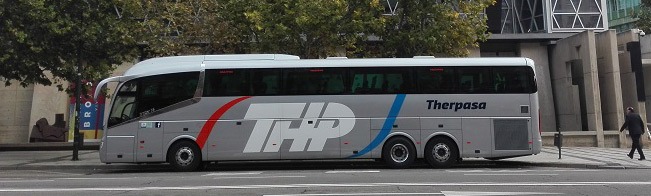 Recogen firmas en Pinares por el cambio en el horario de las líneas de autobús de Burgos a Soria por la CL-117