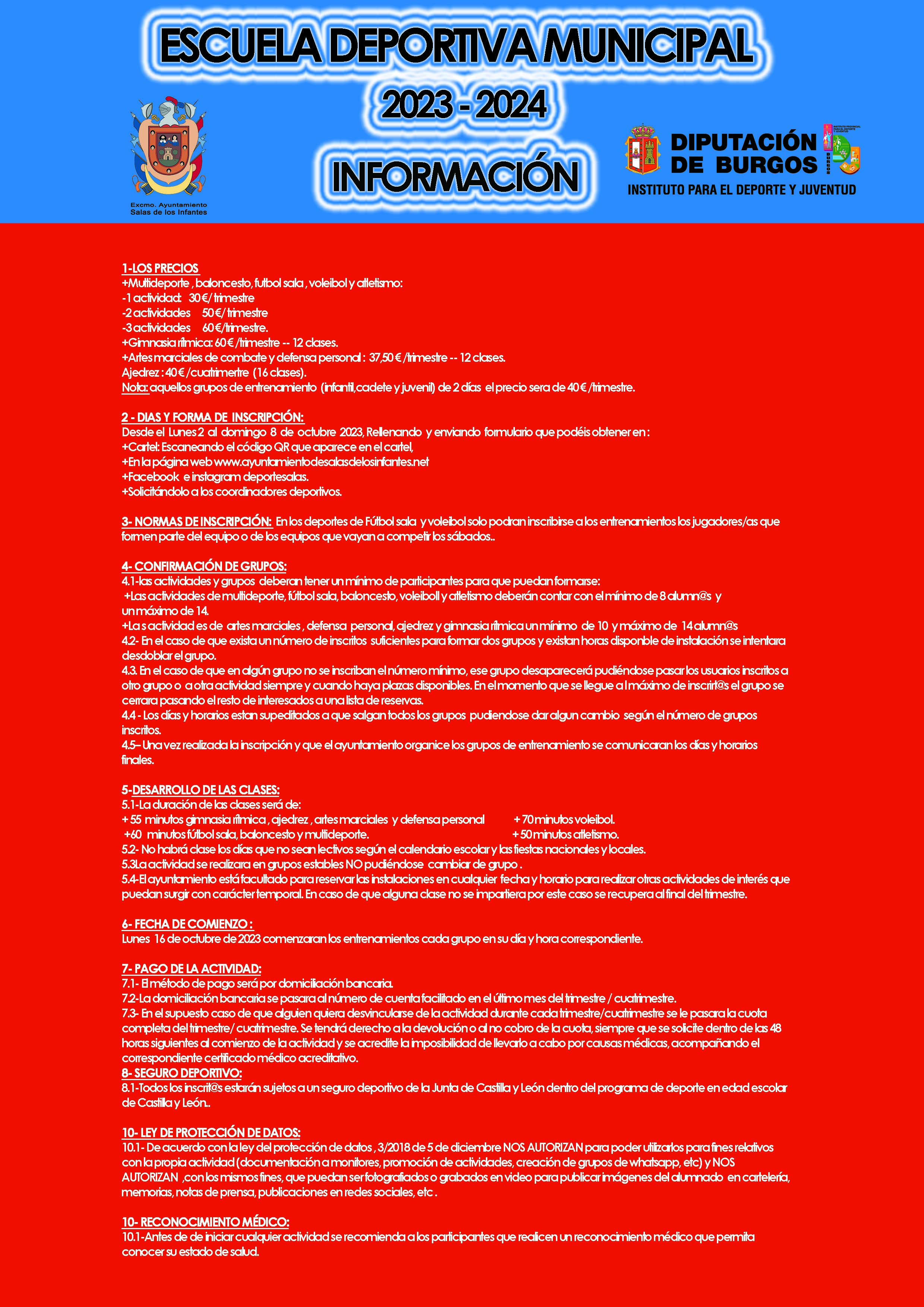 Escuela deportiva - INFORMACION 23-24 (1)