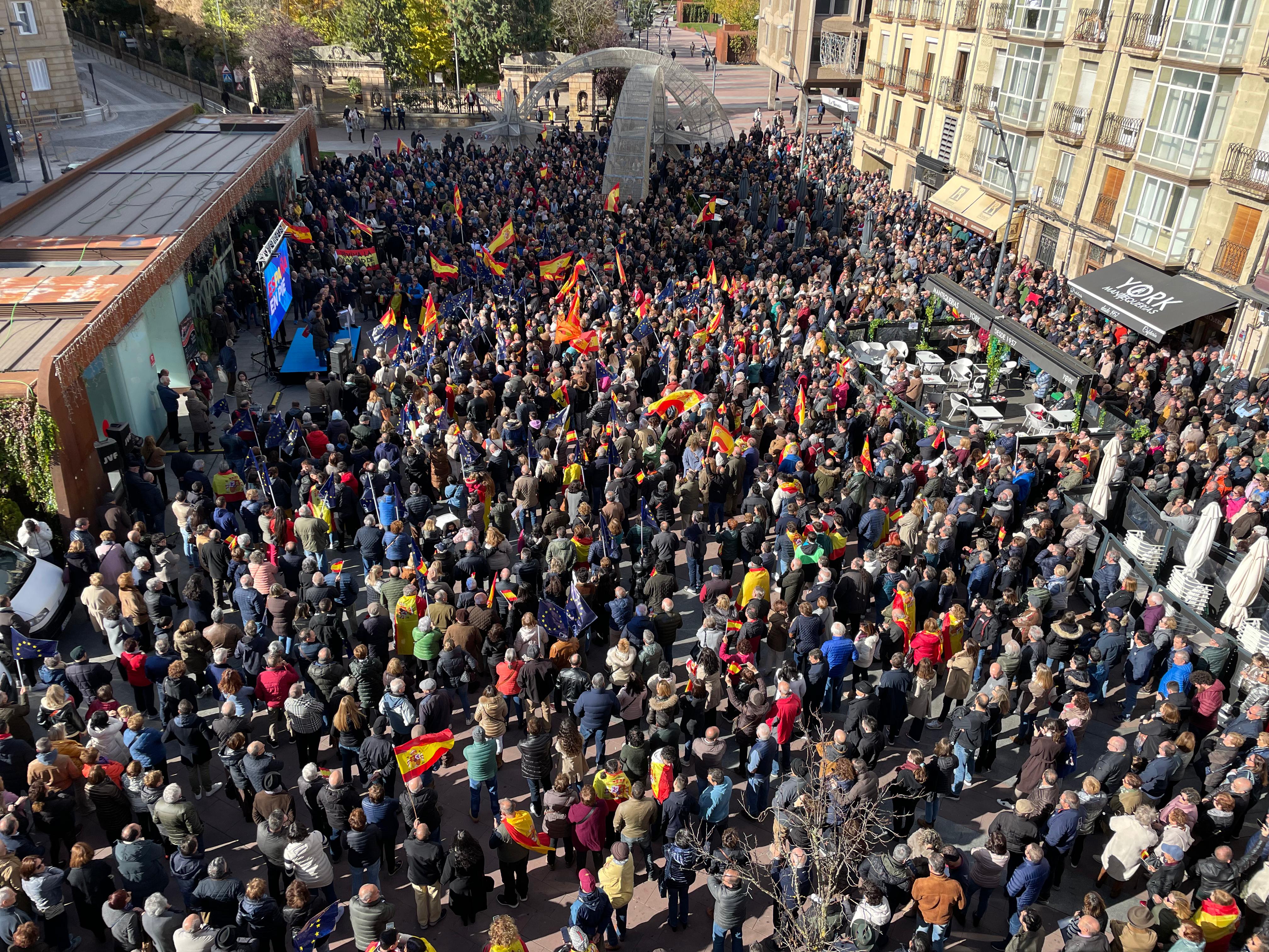 Protesta en Soria (Partido Popular)