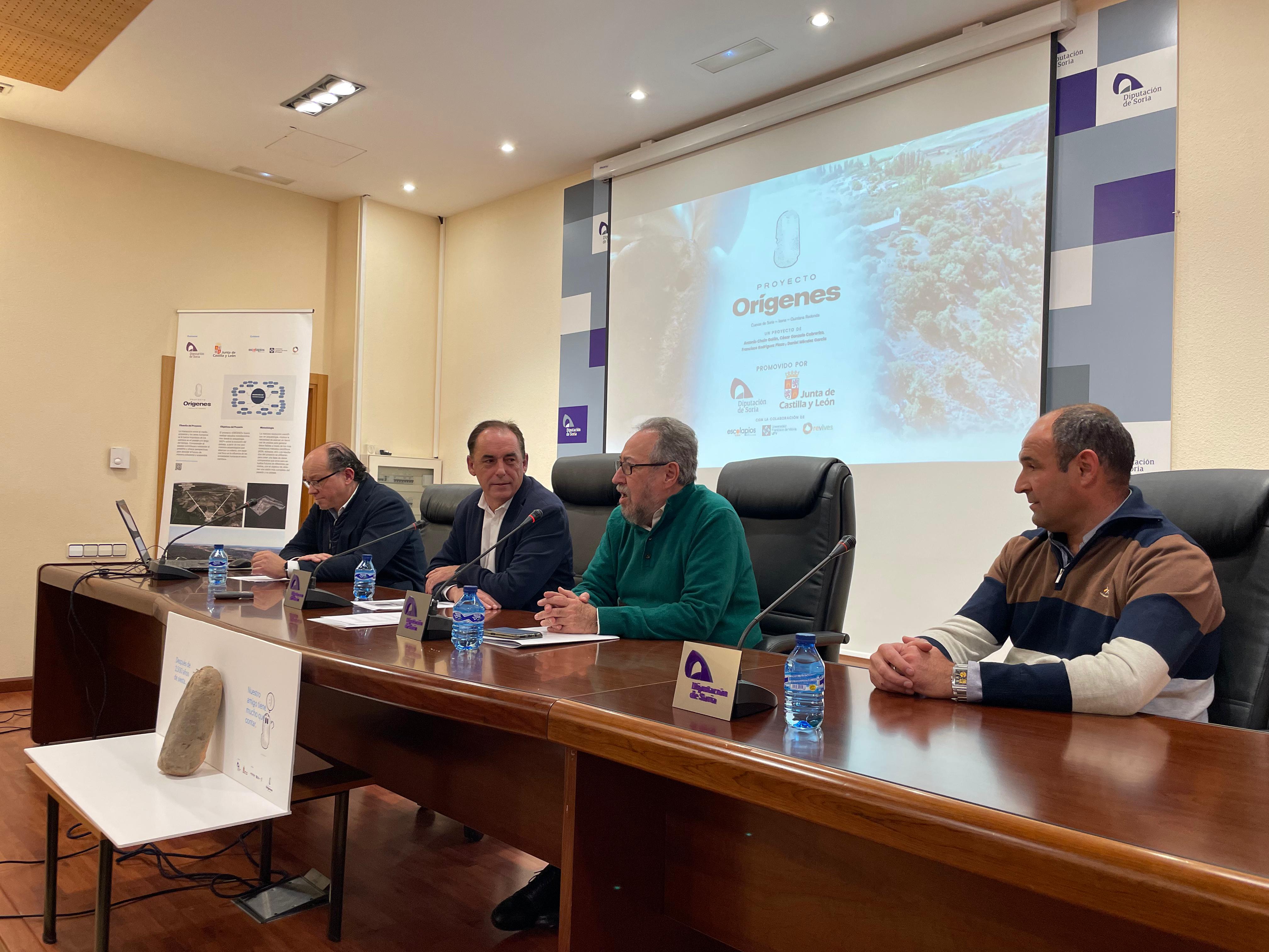 La Diputación de Soria colabora con el proyecto Orígenes centrado en la transformación del paisaje y en los agentes que lo conforman
