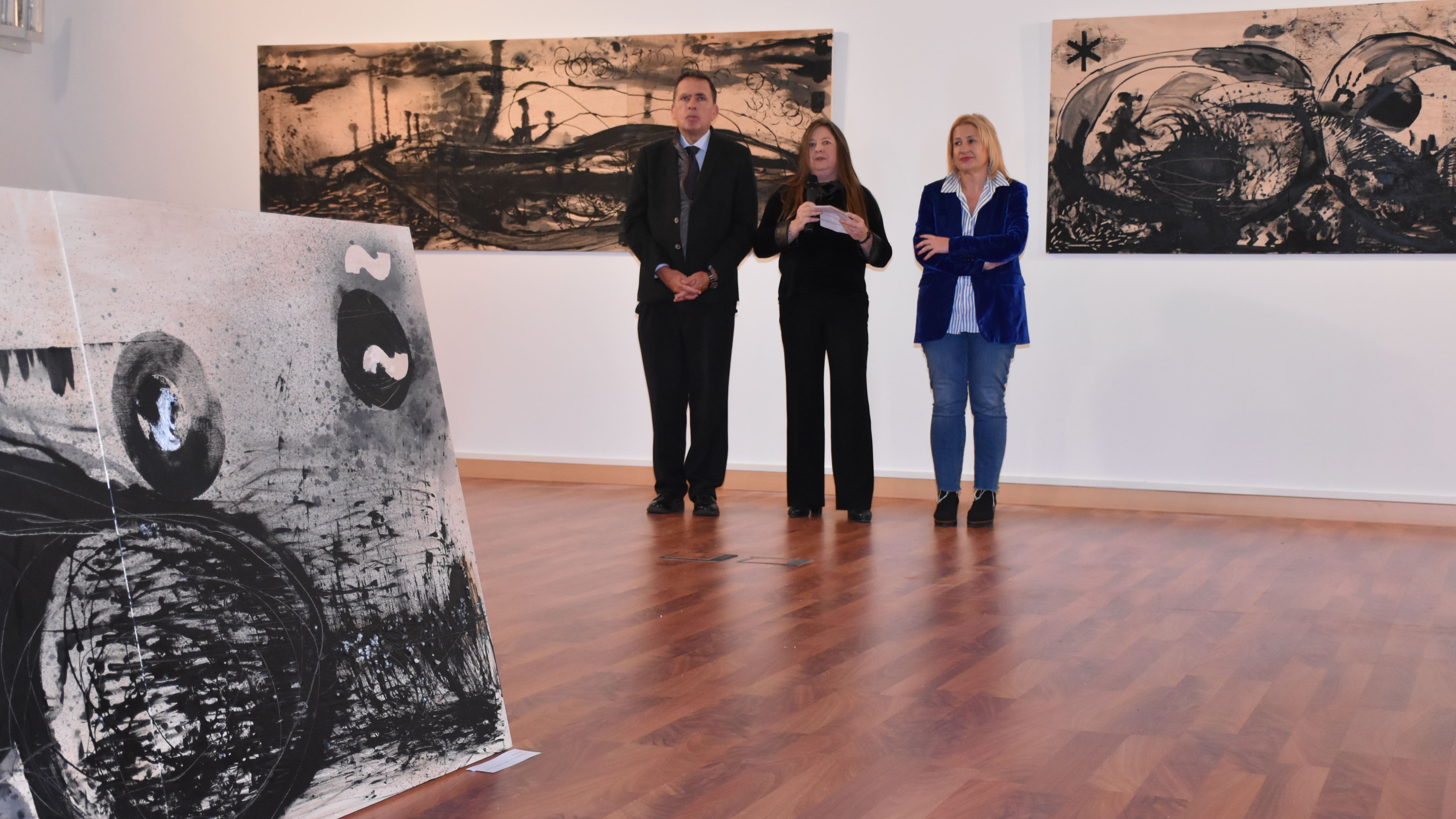 La Escuela de Arte de Soria acoge la exposición ‘Mantra’, fruto de la colaboración del centro con el Conservatorio de Música