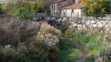 La Diputación de Burgos inaugura la obra de terminación del puente sobre el río Arlanzón en San Millán de Juarros