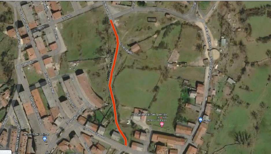 El Ayuntamiento de Covaleda adjudica el arreglo del Camino de San Miguel para hacer de enlace peatonal con las parcelas que  saldrán a la venta