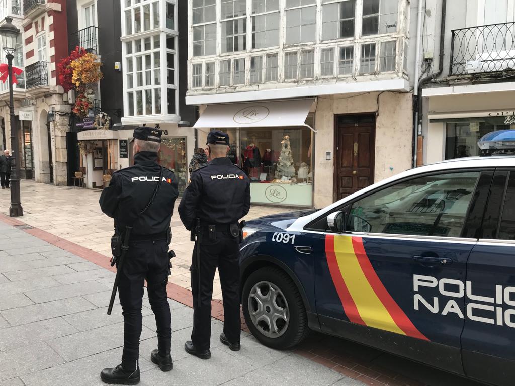 La Policía Nacional localiza en buen estado a una mujer de 91 años que desapareció la noche de ayer en Burgos