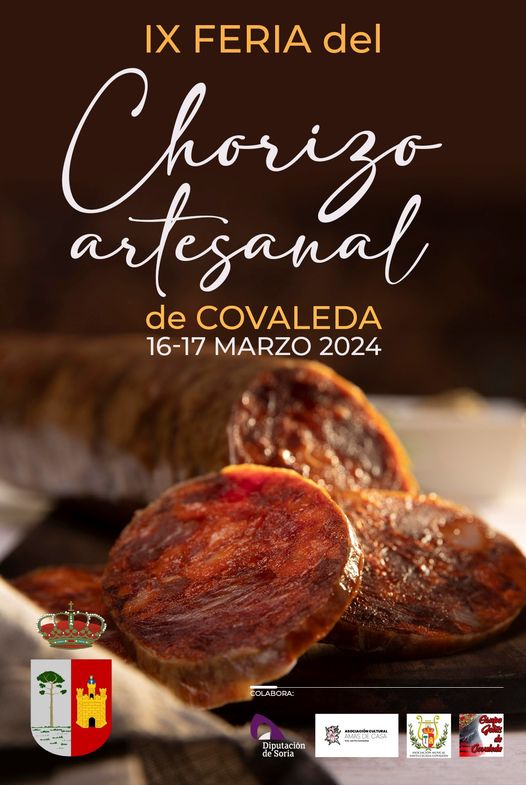 CARTEL IX FERIA DEL CHORIZO EN COVALEDA