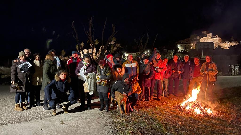 Inicio de las Marzas en la hoguera
