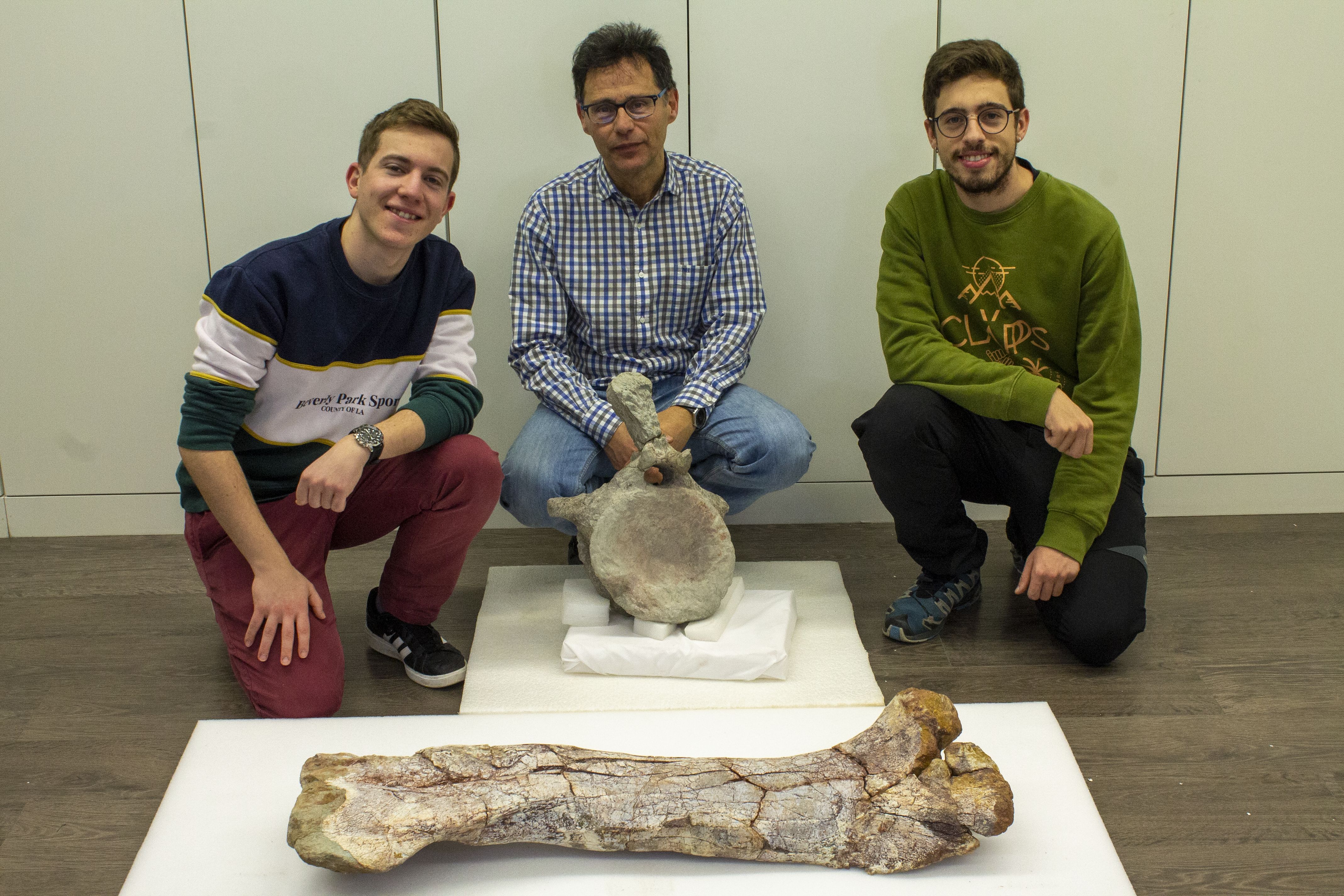 Dos estudiantes universitarios realizarán nuevos estudios sobre dinosaurios tutelados por el Museo de Salas de los Infantes