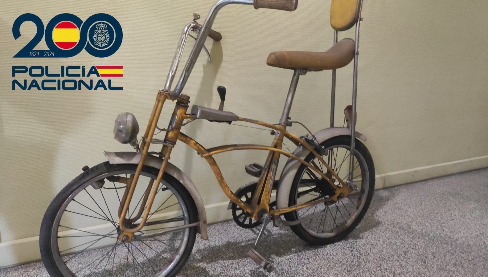 La Policía Nacional recupera dos bicicletas antiguas tipo ‘Chopper’ e identifica al autor de su hurto en unos garajes del centro de Burgos