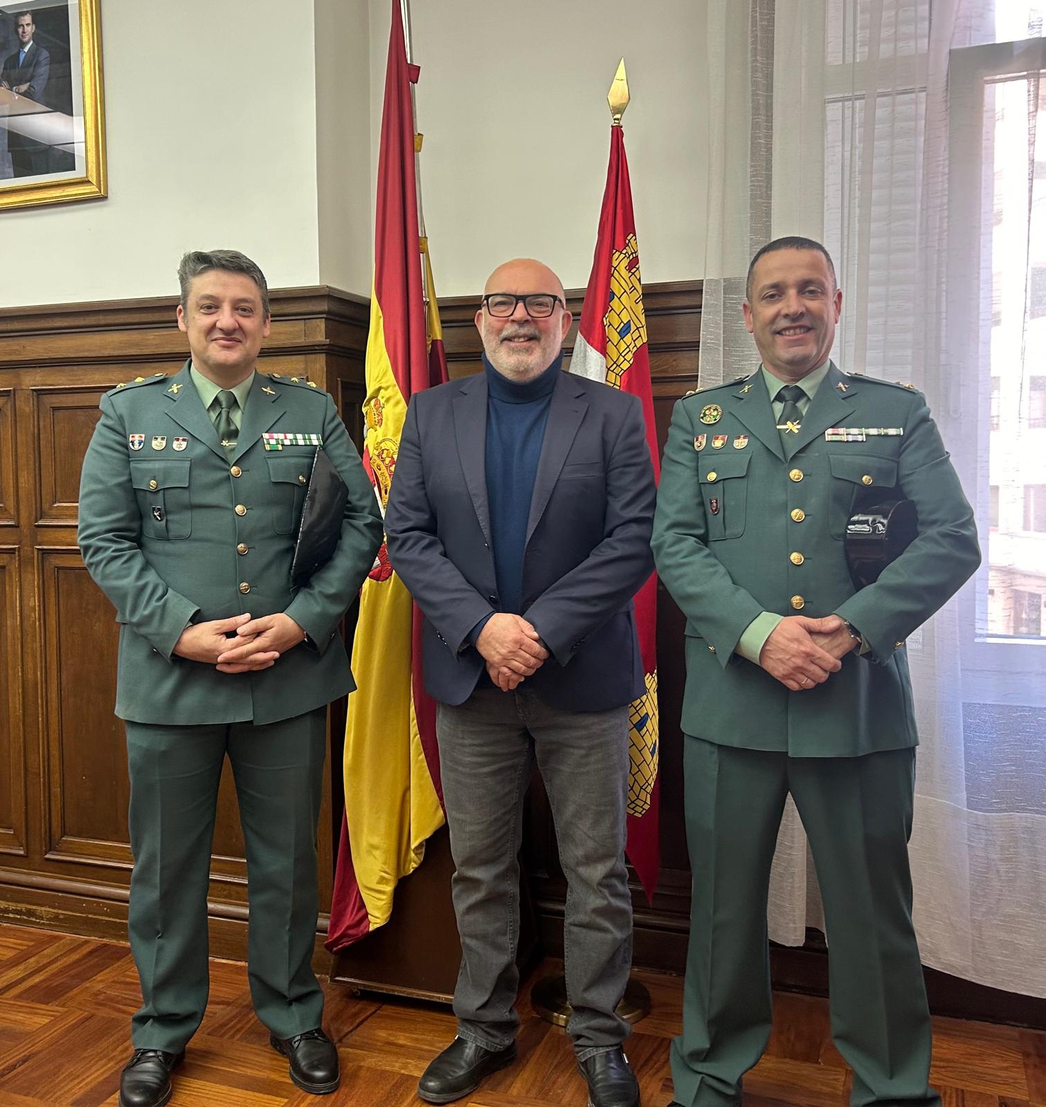 El jefe del Subsector de Tráfico de la Guardia Civil de Soria, ocupará el mismo puesto en la Comandancia de Guadalajara