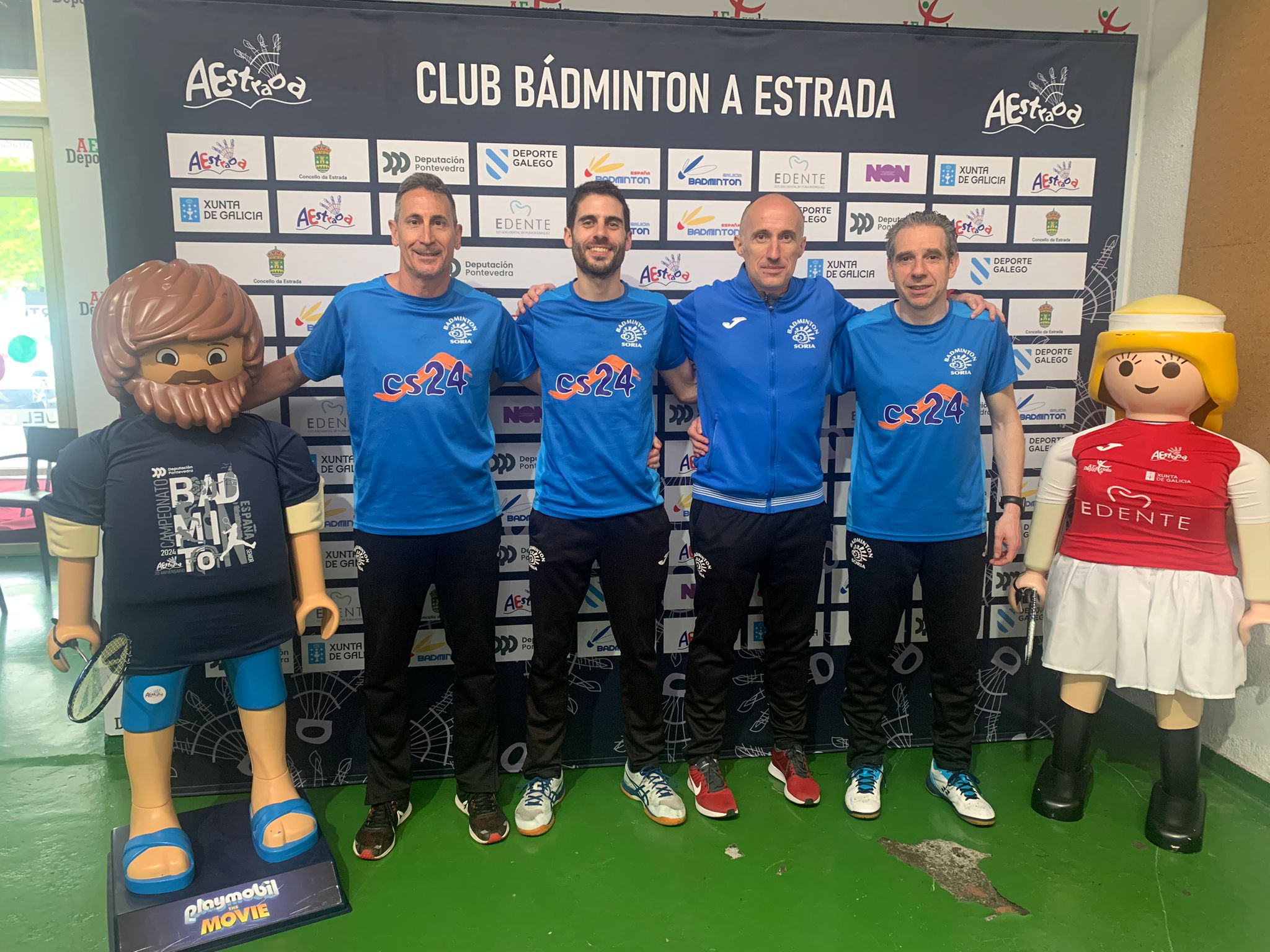 JUGADORES SENIOR - CLUB BADMINTON SORIA