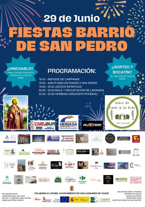 Programa de la fiesta 2024