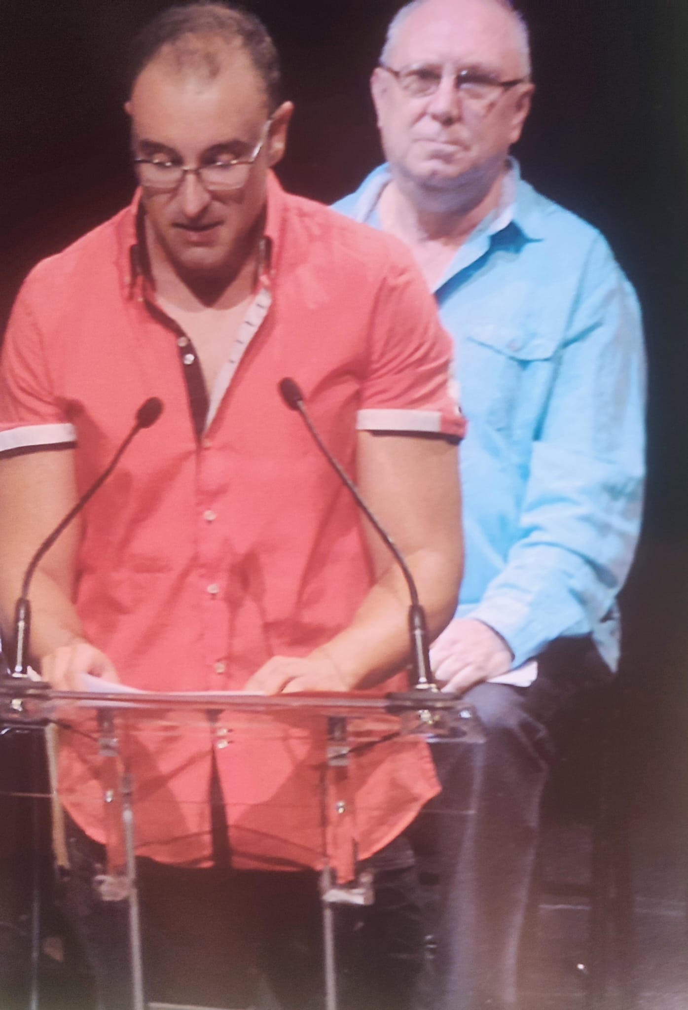 CRISTIAN BARRIOS Y SU PADRE